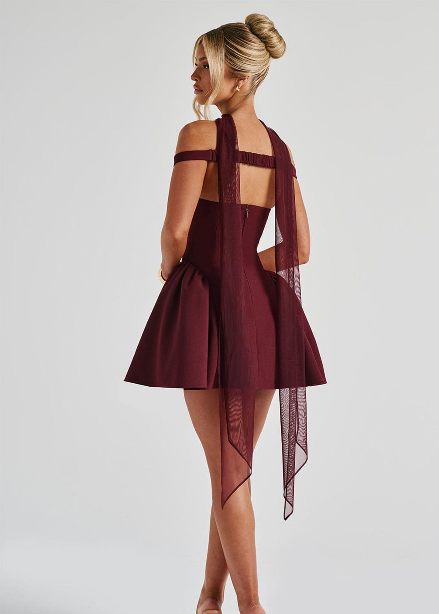 Seraphina – Rouge Flare Dress