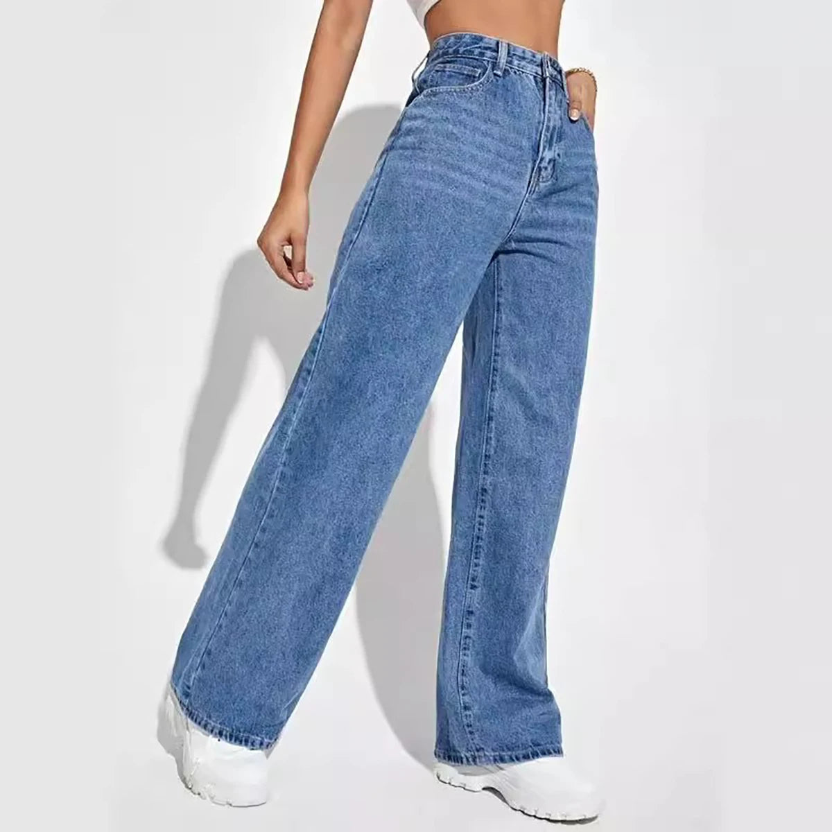 Curve Love Wide Leg Jean