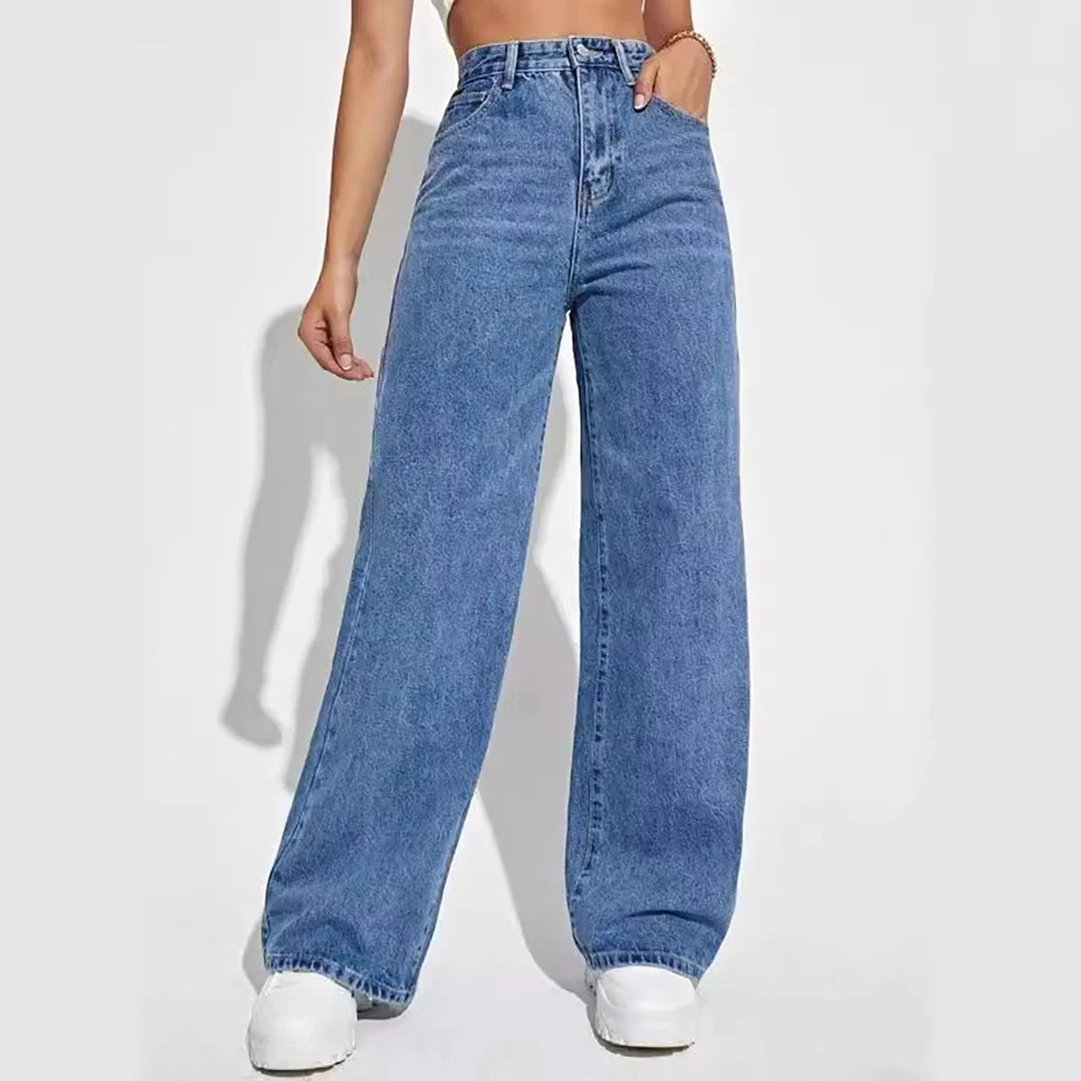 Curve Love Wide Leg Jean