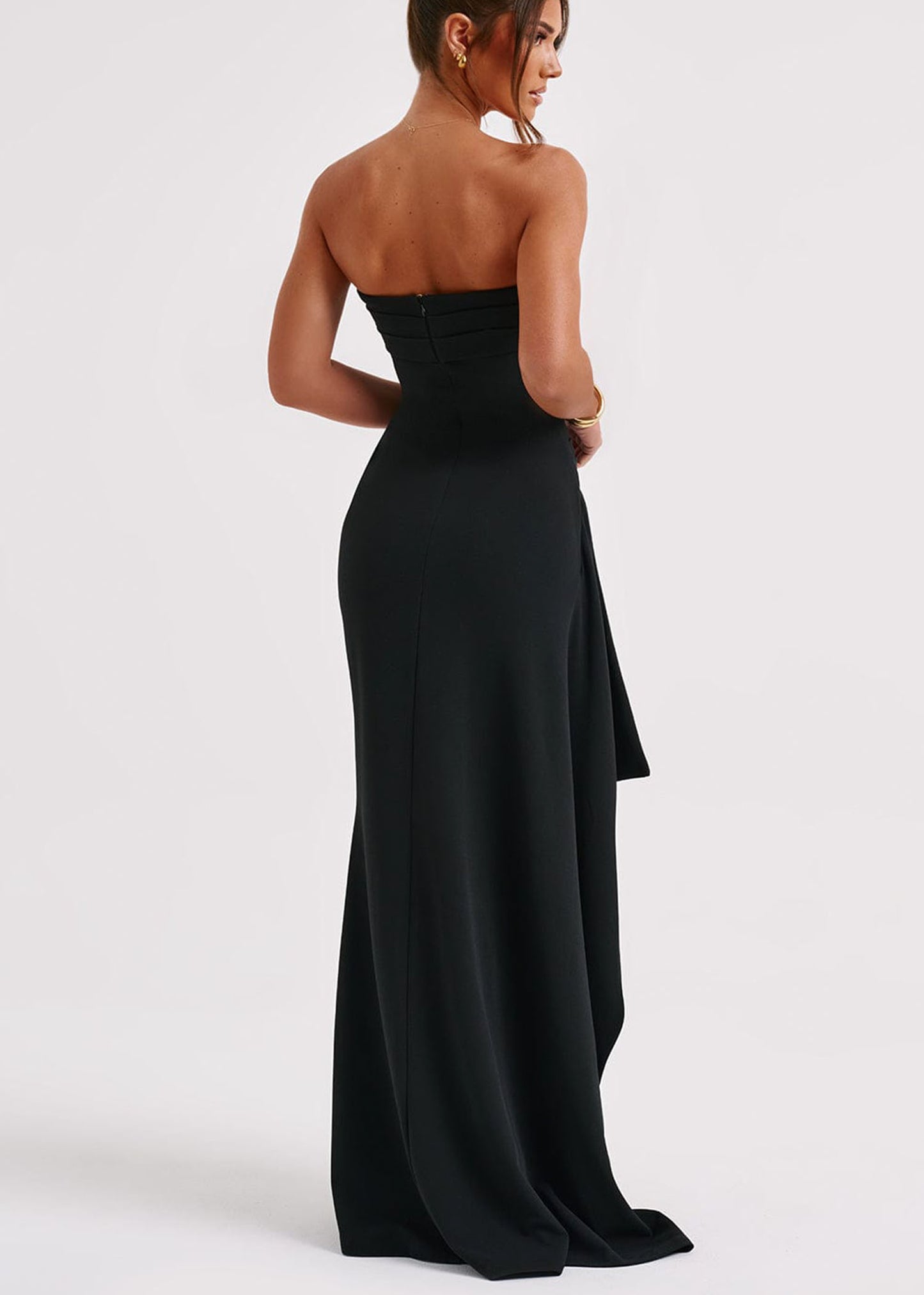 Angelina Maxi Dress Noir