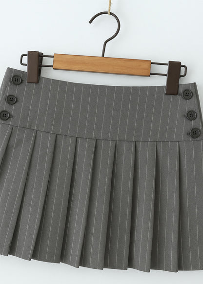 Lexa – Stripe Pleat Skirt