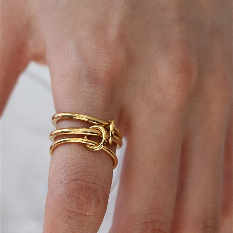 Lyra – Link Loop Ring