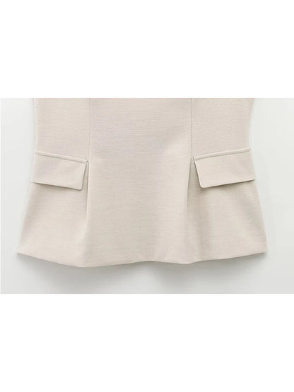 Melina – Skirt Hem Top