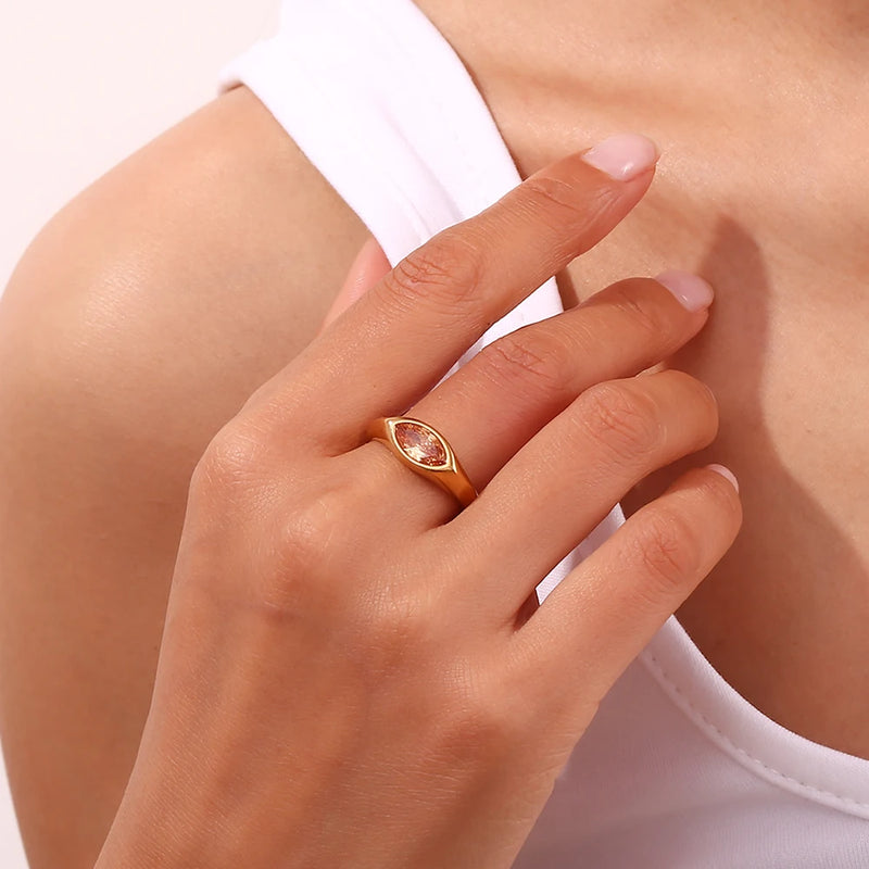 Zaria – Gem Seal Ring