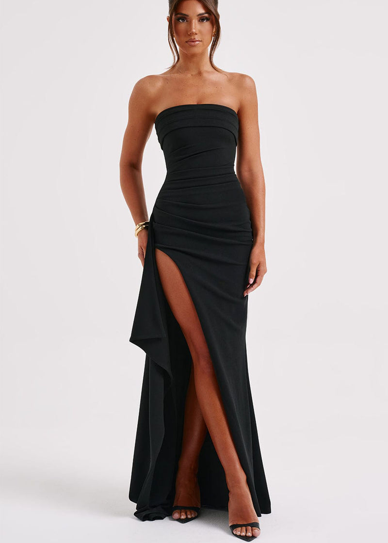 Angelina Maxi Dress Noir