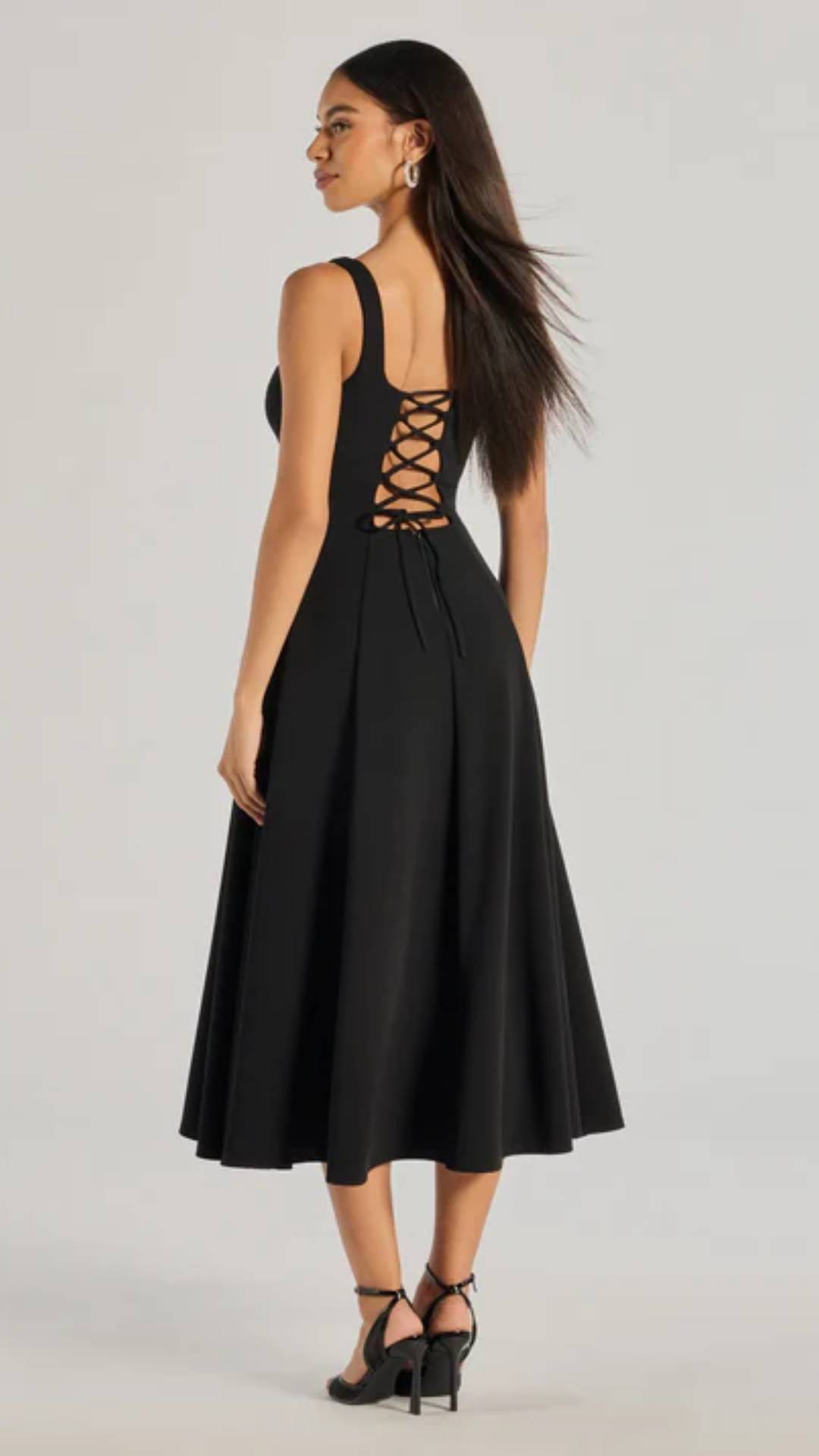 Twilight  Off-Shoulder Midi Dress